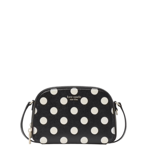 Kate Spade Devin Breezy Dot Double Zip Dome Crossbody